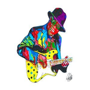 Buddy Guy Guitar Chicago Blues Music Poster Print Wall Art 11x17